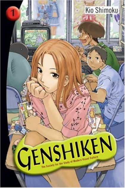 Bestselling Comics (2006) - Genshiken 1: The Society for the Study of Modern Visual Culture (Genshiken) by K - Genshiken - Girl - Boys - Television - Windows