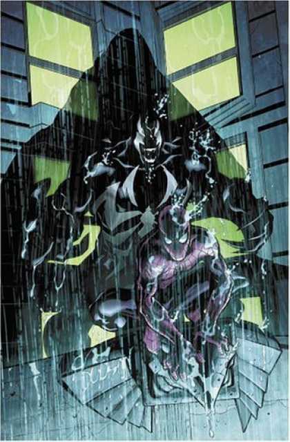 Bestselling Comics (2006) - Marvel Knights Spider-Man Vol. 2: Venomous by Mark Millar - Building - Spider-man - Costume - Mutant - Shadow