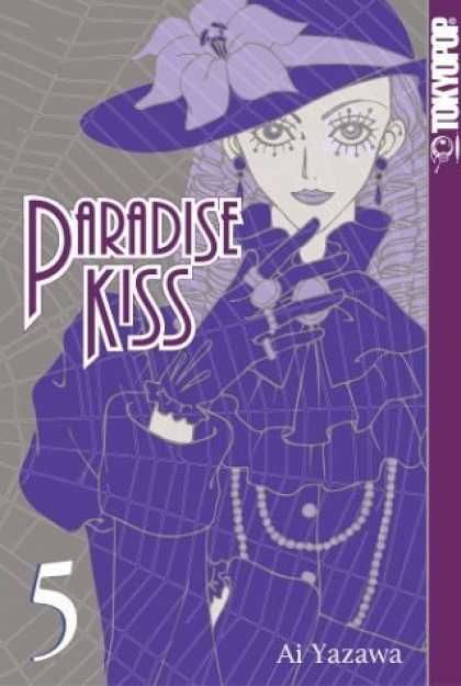 Bestselling Comics (2006) - Paradise Kiss, Vol. 5 by Ai Yazawa - Purple Girl - Long Eyelashes - Rings - Flower Hat - Web