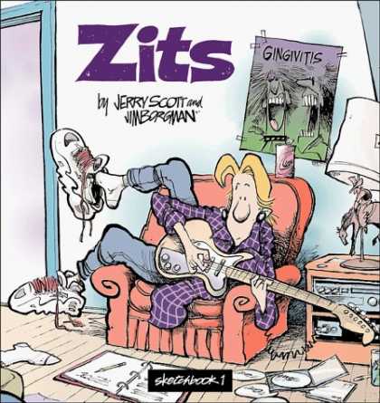 Bestselling Comics (2006) - Zits-Sketchbook #1 by Prue Scott - Zits - Gingivitis - Jerry Scott - Jim Borgman - Teen Angst