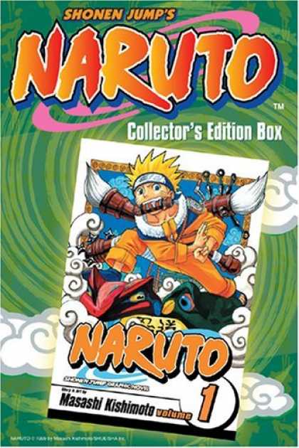 Bestselling Comics (2006) - Naruto Box Set (Includes 2006 Naruto Calendar) - Shonen Jumps Naruto - Masashi Kishimoto - Clouds - Swirls - Volume 1