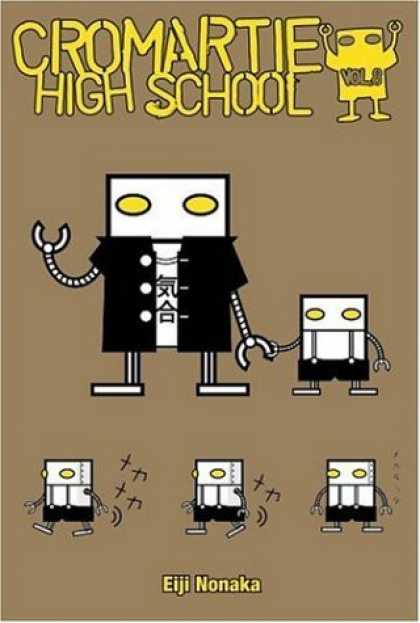 Bestselling Comics (2006) - Cromartie High School Volume 8 (Cromartie High School) by Eiji Nonaka - Robots - Five - Black Shirt - Overalls - Xs