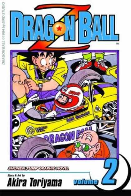 Bestselling Comics (2006) - Dragon Ball Z, Vol. 2 - Dragon Ball Z - Kart - Akira Toriyama - Red Shoes - Red U0026 White Helmet