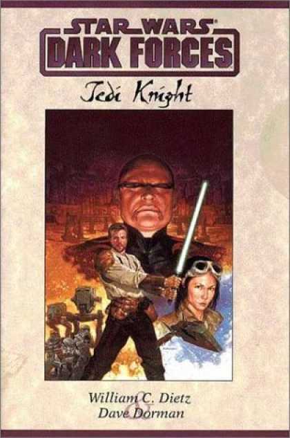Bestselling Comics (2006) - Star Wars - Dark Forces: Jedi Knight by William C. Dietz - Star Wars - Light Sabor - Jedi Knight - Robots - Goggles