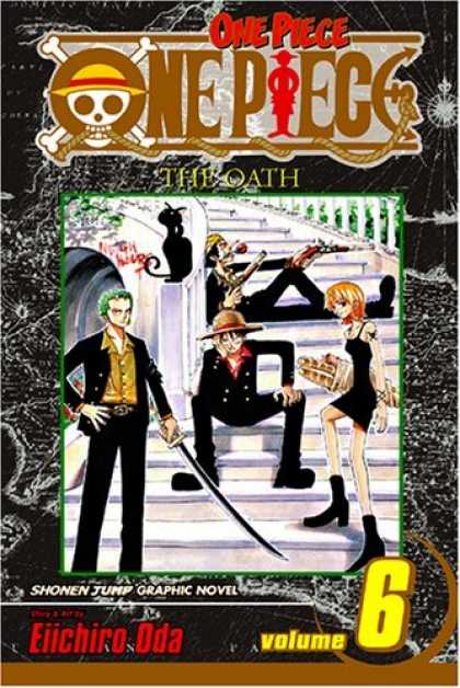 Bestselling Comics (2006) - One Piece, Volume 6: The Oath (One Piece) - One Piece - The Oath - Shonen Jump - Graphic Novel - Eiichiro Oda