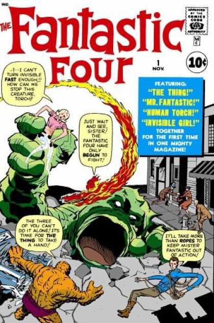 Bestselling Comics (2006) - Fantastic Four Omnibus Volume 1 HC (Fantastic Four) by Stan Lee - Fantastic Four - The Thing - Human Torch - Invisible Girl - November