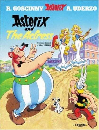 Bestselling Comics (2006) - Asterix and the Actress by Albert Uderzo - Astrix - Giant Stripped Pants - Dog - Bell Bottoms - Winged Helmet