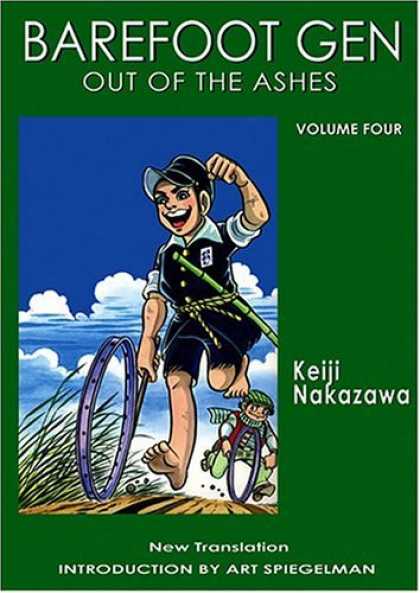 Bestselling Comics (2006) - Barefoot Gen Volume Four: Out of the Ashes by Keiji Nakazawa - Bamboo - Wheel - Stick - Clouds - Grass