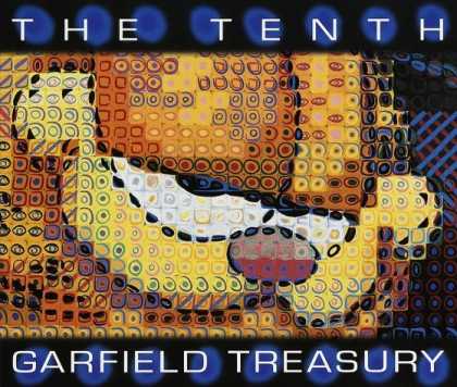 Bestselling Comics (2006) - The Tenth Garfield Treasury by Jim Davis - Garfield - Jim Davis - Cat - Large Eyeballs - Smile