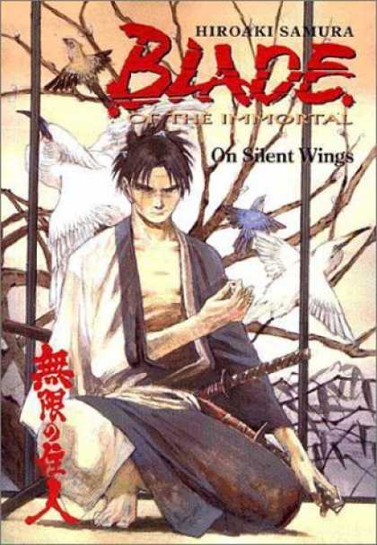 Bestselling Comics (2006) - Blade of the Immortal: On Silent Wings, Volume 4 by Hiroaki Samura - Hawk - Hiroaki Samura - Immortal - White Birds - Samurai