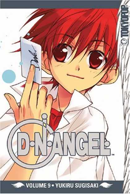 Bestselling Comics (2006) - D.N. Angel 9 (D. N. Angel) by Yukiru Sugisaki - Daisuke - Dark - Yukiru Sugisaki - Volume 9 - Boy Holding Card