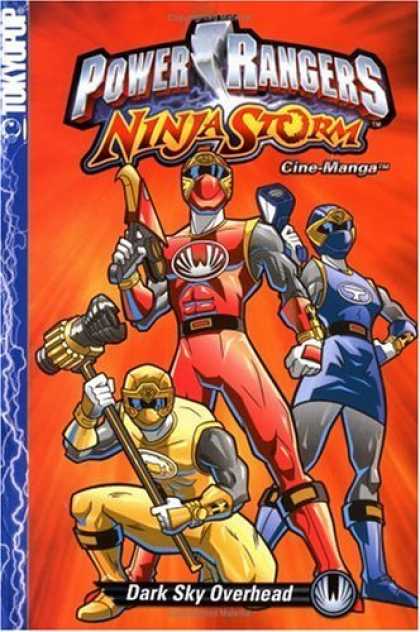 Bestselling Comics (2006) - Power Rangers Ninja Storm Cine-Manga: Dark Sky Overhead (Power Rangers (Paperbac - Power Rangers - Ninja Storm - Dark Sky Overhead - Cine-magna - Red