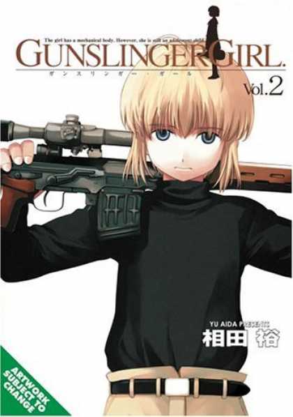 Bestselling Comics (2006) - Gunslinger Girl Volume 2 (Gunslinger Girl) by Yu Aida - Rifle - Artwork Subject To Change - Vol 2 - Mechanical Body - Black Shirt