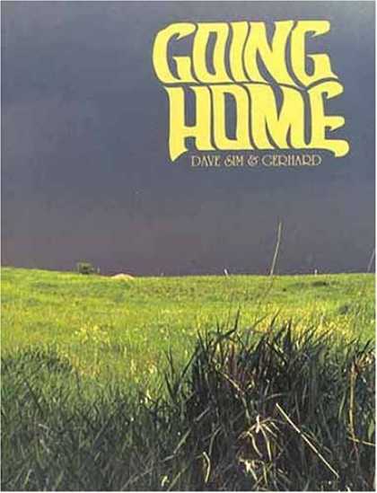Bestselling Comics (2006) - Cerebus: Going Home (Cerebus, Volume 13) by Dave Sim - Going Home - Sky - Grass - Ground - Dave Sim