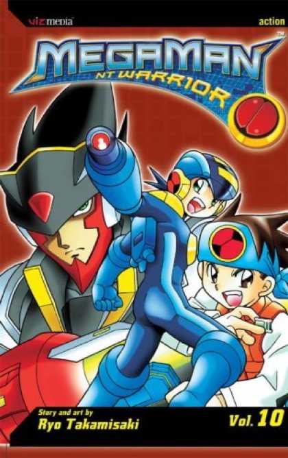 Bestselling Comics (2006) - Megaman NT Warrior, Volume 10 (Megaman Nt Warrior) by Ryo Takamisaki - Megaman - Helmet - Volume 10 - Wiz Media - Ryo Takamisaki