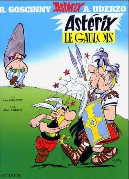Bestselling Comics (2006) - Asterix Le Gaulois by Rene Goscinny - Stone - Grass - Hill - Soldier - Spear