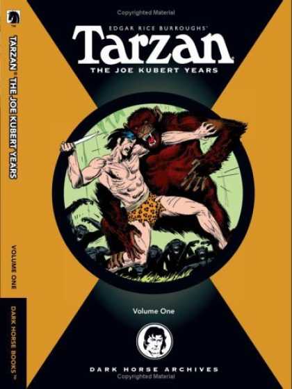 Bestselling Comics (2006) - Tarzan: The Joe Kubert Years Volume 1 (Tarzan: The Joe Kubert Years) by Joe Kube - Lord Of The Apes - Killer Simian - Loincloth - Dagger - Chimps