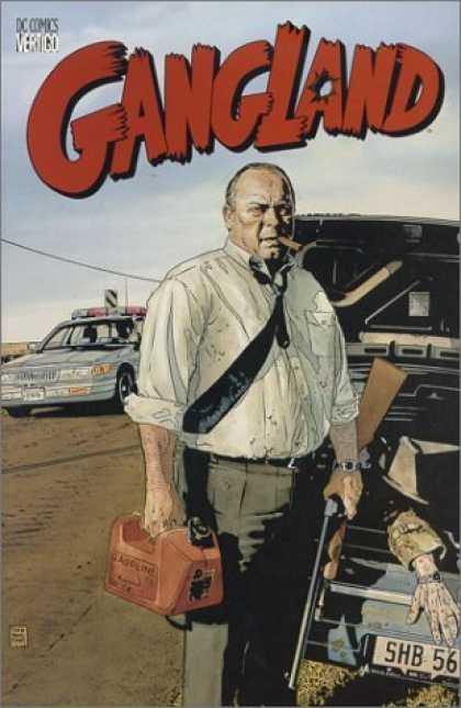 Bestselling Comics (2006) - Gangland by Joe R. Lansdale - Gangland - Dc Comics - Nertigo - Man - Cop Car
