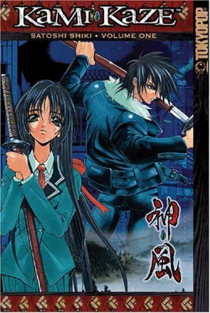 Bestselling Comics (2006) - Kami-kaze 1 by Shiki Satoshi - Kami Kaze - Satoshi Shiki - Volume One - Tokyopop - Teens With Weapons