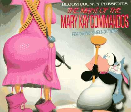 Bestselling Comics (2006) - Night of the Mary Kay Commandos Featuring Smell O-Toons by Berke Breathed - Gun - Penguin - Rabbit - Bullets - Cartoon