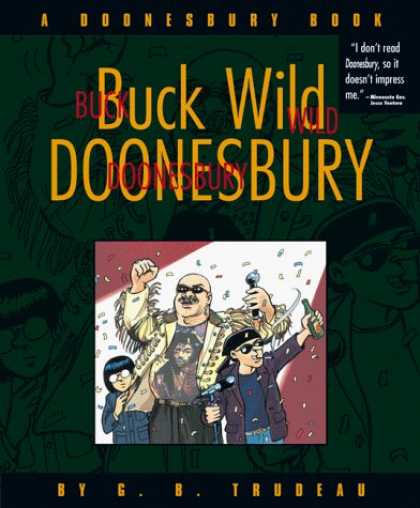 Bestselling Comics (2006) - Buck Wild Doonesbury : A Doonesbury Book by G. B. Trudeau - Buck Wild Doonesbury - Jimi Hendrix - Sunglasses - Microphone - Tassled Jacket