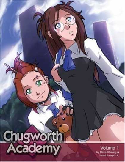 Bestselling Comics (2006) - Chugworth Academy Volume 1 by Dave Cheung - Girls - Teddy - Frowning - Short Skirt - Formal Dress