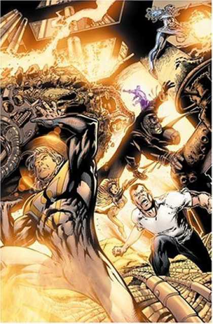 Bestselling Comics (2006) - Authority, The: Fractured Worlds - Volume 6 (Authority (Graphic Novels)) by Robb - Fire - Escape - Man - Muscles - Strong