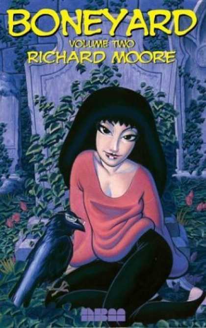 Bestselling Comics (2006) - Boneyard, Vol. 2 by Richard Moore - Boneyard - Volume Two - Richard Moore - Almond Eyes - Black Haired Girl