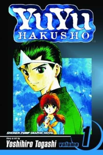 Bestselling Comics (2006) - YuYu Hakusho, Vol. 1 - Yuyu Hakusho - Green - Blue - Red Hair - Shonen Jump