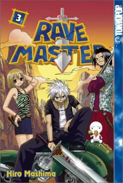 Bestselling Comics (2006) - Rave Master #3 by Hiro Mashima - Tokyopop - Rave Master - Hiro Mashima - Sword - Sky