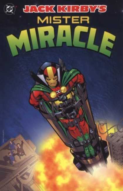 Bestselling Comics (2006) 3917 - Jack Kirby - Mister Miracle - Dc - Flames - Rooftops