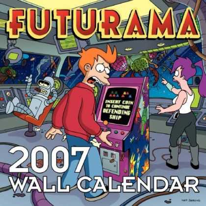 Bestselling Comics (2006) - Futurama 2007 Wall Calendar by Matt Groening