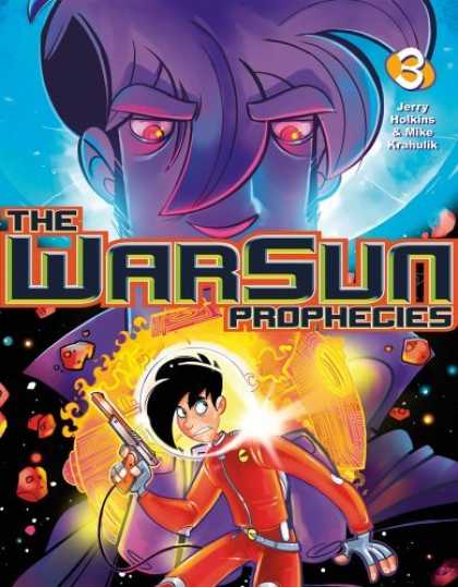 Bestselling Comics (2006) - Penny Arcade Volume 3: The Warsun Prophecies by Jerry Holkins - Space - Gun - Spacesuit - Fire - Asteriod
