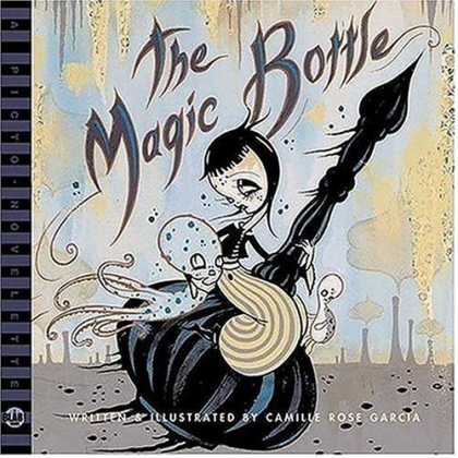 Bestselling Comics (2006) - The Magic Bottle: A BLAB! Storybook by Camille Rose Garcia - The Magic Bottle - Camille Rose Garcia - Woman - Octopus - Turtle