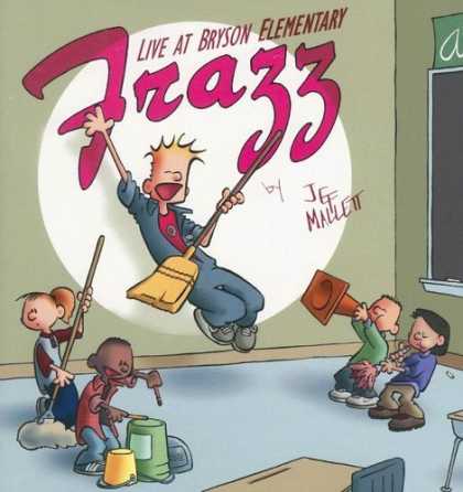 Bestselling Comics (2006) - Frazz: Live from Bryson Elementary (Frazz) by Jef Mallett - Live At Bryson Elementry - Floor - Brush - Jef Mallett - Shoe