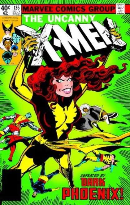 Bestselling Comics (2006) - X-Men: The Dark Phoenix Saga by Chris Claremont - July - Redhead - 40 Cents - Comics Code Authority - Dark Phoenix