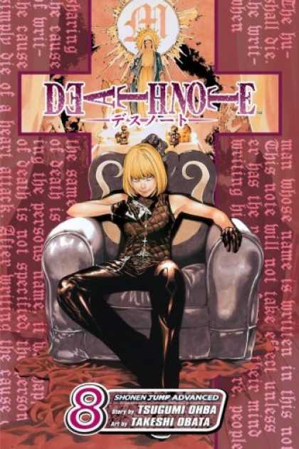 Bestselling Comics (2006) - Death Note, Volume 8 (Death Note (Graphic Novels)) by Tsugumi Ohba - Chair - Mary - Cross - Death Note - Shonen Jump