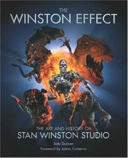 Bestselling Comics (2006) - The Winston Effect: The Art & History of Stan Winston Studio by Jody Duncan - Stan Winston - T-rex - Queen Alien - Predator - Pumpkin Head