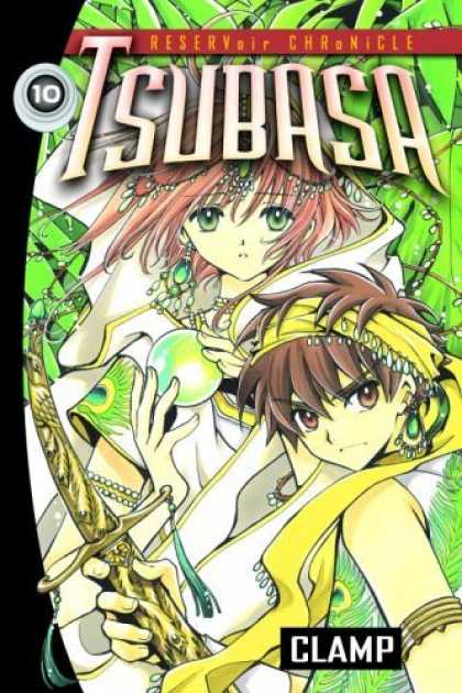 Bestselling Comics (2006) - Tsubasa 10: RESERVoir CHRoNiCLE (Tsubasa Reservoir Chronicle) by Clamp - Tsubasa - Reservair Chronicle - Girl - Ball - Sword