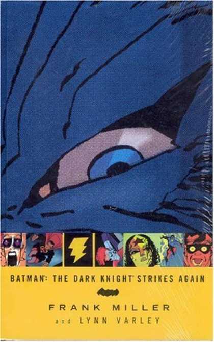 Bestselling Comics (2006) - Batman: The Dark Knight Strikes Again by Frank Miller - Eye - Evil - Cay - Blue - Batman