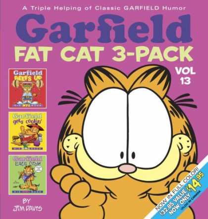 Bestselling Comics (2006) - Garfield Fat Cat 3-Pack: A triple helping of classic Garfield humor by Jim Davis - Garfield Beefs Up - Garfield Gets Cookies - Garfield Eats Crow - Fat Cat 3-pack - Vol 13