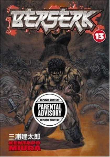 Bestselling Comics (2006) - Berserk Volume 13 (Berserk (Graphic Novels)) by Kentaro Miura - Berserk - Parental Advisory - Explicit Content - Kentaro Miura - Death