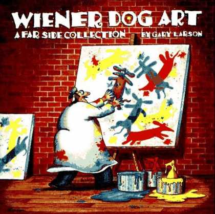Bestselling Comics (2006) - Wiener Dog Art by Gary Larson - Far Side - Gary Larson - Paint - Canvas - Wiener Dog Art