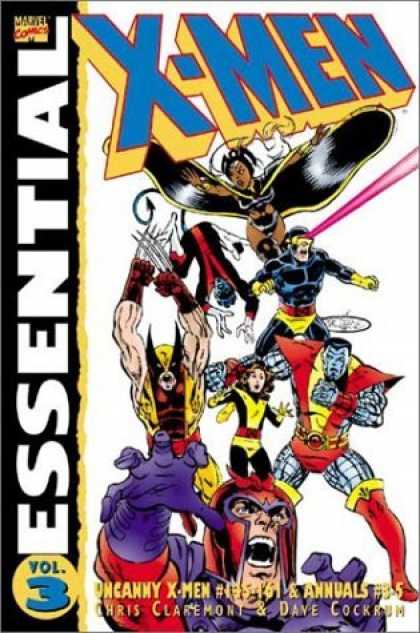Bestselling Comics (2006) - Essential X-Men, Vol. 3 (Marvel Essentials) by Chris Claremont - Claws - Eye Lasers - Essential Vol 3 - Black Wings - Superheroes