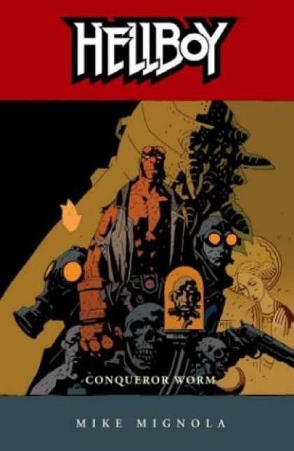 Bestselling Comics (2006) - Hellboy Volume 5 : Conqueror Worm - NEW EDITION! (Hellboy) by Mike Mignola - Hellboy - Conqueror Worm - Mike Mignola - Monster - Sculp