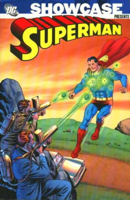 Bestselling Comics (2007) - Showcase Presents: Superman, Vol. 3 by Jerry Siegel - Hero - Shoot - Gun - Man - Cape