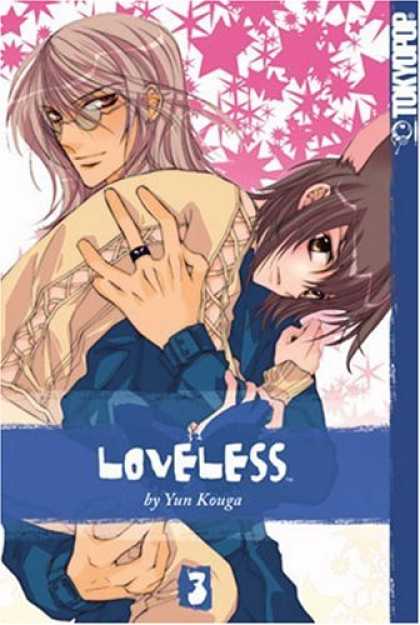 Bestselling Comics (2007) - Loveless, Volume 3 by Yun Kouga - Loveless - Tokyopop - By Yun Kouga - Number 3 - Pink Stars