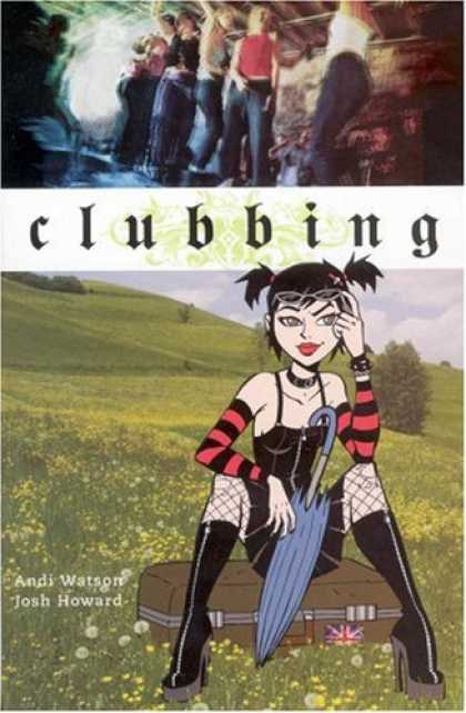 Bestselling Comics (2007) - Clubbing (Minx) by Andi Watson - Clubbing - Andi Watson - Josh Howard - Suitcase - Umbrella