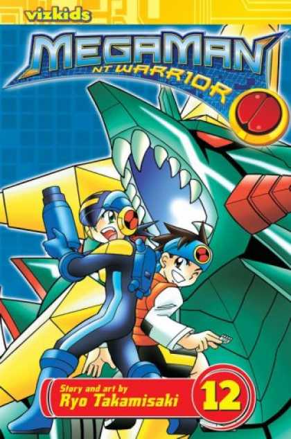Bestselling Comics (2007) - MegaMan NT Warrior Vol. 12 (Megaman Nt Warrior) - Vizkide - Ryo Takamisaki - Nt Warrior - Blue Headband - Blue Gloves