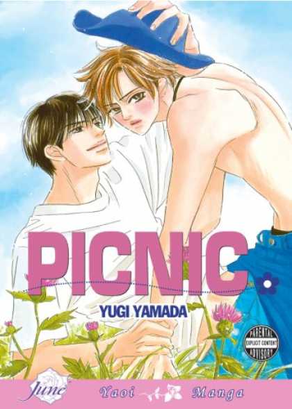 Bestselling Comics (2007) - Picnic (Yaoi) by Yugi Yamada - Cowboy Hat - Yugi Yamada - Flowers - Boys